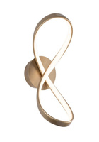 Kinkiet złoty FERMI LED Zuma Line 20026W-GD zmiana barwy światła