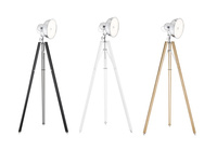 Lampa podłogowa drewniana FOTO NEW LED Argon 3354 3355 3356 kolor do wyboru