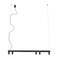 Lampa wisząca czarna FOURTY LINE LED 1200 Nowodvorski 12406