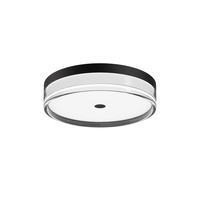 Lampa sufitowa plafon do pokoju Molino 30cm LED zmienna barwa światła Italux PLF-64536-S-BK