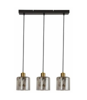 Lampa wisząca czarno złota ELMO Reality 338833-34