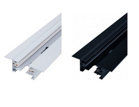 Podtynkowa szyna PROFILE RECESSED TRACK 1m WHITE BLACK Nowodvorski 9012 9013 - kolor do wyboru