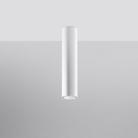 Lampa sufitowa, oprawa LAGOS 40 metalowa biała Sollux Lighting SL.0998