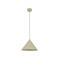 Lampa wisząca stożek w kolorze pistacjowym 26cm CONO M PISTACIO 1xE27 Tk Lighting 11418