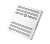 Oprawa schodowa srebrna PEPERS z czujnikiem ruchu 12V Milagro EKS1023 EKS1473 EKS0989 barwa światła do wyboru