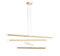 Lampa wisząca mosiądz TUBO Aldex 1072P40