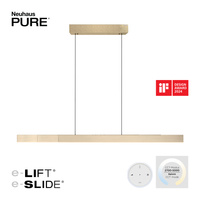 Lampa wisząca rozsuwana z automatycznym sterowaniem wysokości zawieszenia PURE-MOTO-RISE Paul Neuhaus 2545-60