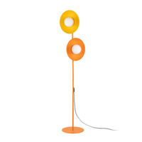 Kolorowa metalowa lampa podłogowa ze szklanymi kulkami 2xG9 SLATE MIX Tk Lighting 16137