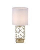 Lampka stołowa złota DEVA Leuchten Direkt 14615-12