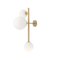 Kinkiet DIONE 3 BRASS Aldex 1092Y40