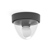 Oprawa lampa sufitowa łazienkowa NOOK BLACK/BLACK SENSOR IP44 Nowodvorski z czujnikiem ruchu 7977