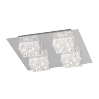 Lampa sufitowa, plafon kwadratowy 40cm x 40cm CAPRI 3 Eglo 87542