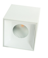 C0177 DECKENLEUCHTE ECKIG WEISS  TECH