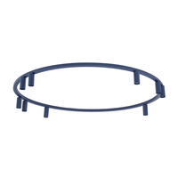 Granatowy pierścień sufitowy średnica ok 130cm z 9 reflektorami 9xGU10 FOURTY ROUND Nowodvorski 11953