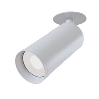 Podtynkowa biała ruchoma tuba 1xGU10 Focus C018CL-01W Maytoni