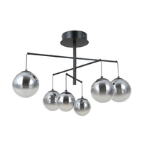 Lampa wisząca Velada LED Italux PND-34381-6-BK