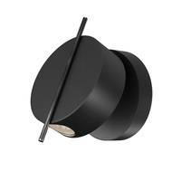 Punktowy czarny kinkiet LED 3000K Nuance MOD180WL-L4B3K Maytoni