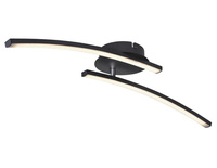 Lampa sufitowa TANSY LED czarna Globo 67129-12