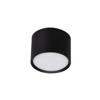 Oprawa natynkowa Kendal czarna 9cm średnicy LED 3000K Light Prestige LP-6331/1SM BK