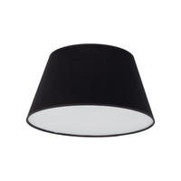 Lampa sufitowa czarny stożkowy abażur 38cm FORMO BLACK 2xE27 Tk Lighting 11206