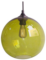 EDISON LAMPA WISZĄCA 25 1X60W E27 ZIELONY + ŻARÓWKA Candellux 31-29546