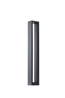 Słupek ogrodowy 80cm w kolorze ciemnoszarym w kształcie ramki CAVALIO 80 IP65 3000K DGR Azzardo AZ7140