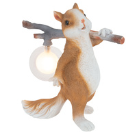Lampa biurkowa do pokoju dziecka Wiewiórka Verka Ruda TL0106 Yaskr
