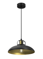 Lampa wisząca FELIX BLACK/GOLD 1xE27 Milagro MLP8906