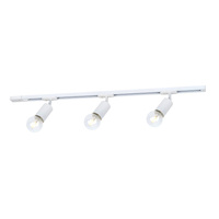 Zestaw szynowy 100cm Marvi TR Dolores w kolorze białym matowym 3 źródła światła Italux 922303-3-WH-SET