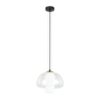 Lampa wisząca Feder 25cm 1xE27 Italux PND-61001B-BK