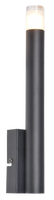 Kinkiet tuba czarna – pionowa lampa ścienna VELIC 1xG9 Zuma Line W241125801BL
