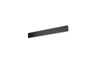 Czarny kinkiet podłużny podświetlający ściane 60cm BASENTO CCT SWITCH BK AZZARDO AZ5893