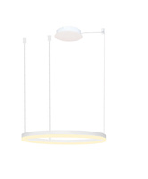 Lampa wisząca biała HALO PENDANT 80 LED AZzardo AZ4959