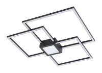 Lampa sufitowa czarna THABITA LED Rabalux 6868 funkcja ściemniania