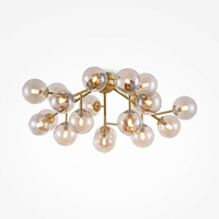 Lampa sufitowa DALLAS Maytoni złota MOD545PL-20G