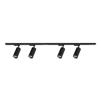 Zestaw szynowy Mica Track Czarny 4xGU10 1,5m Milagro ML1150
