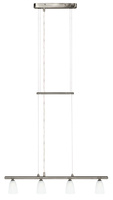 PARMA ZWIS 4*40W G9 NIKIEL MAT Candellux 34-84425