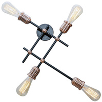 KIRIMU LAMPA SUFITOWA 4X60W E27 CZARNY Candellux 34-66909