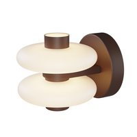 Lampa ścienna kinkiet LED 3000K w kolorze brązowym Nuvem Maytoni MOD497WL-L8BRK