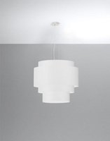 Lampa wisząca REFLEXION 50 biała Sollux Lighting 2BM SL.0831