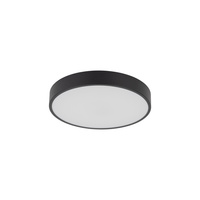 Lampa sufitowa okragła 30cm VELIS BLACK LED 24W IP54 Tk Lighting 18280