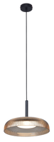 Lampa wisząca z okragłym karbowanym tworzywem 3000K LED SOLVIA Zuma Line P230757601