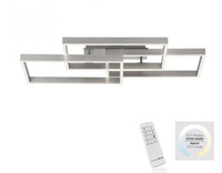 Lampa sufitowa PAAN LED prostokąty podświetlenie sufitu Paul Neuhaus 6232-55 sterowana pilotem