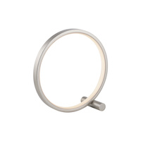 Lampka stołowa okrąg srebrna MINI RITUS LED 3000K Just Light 15395-21