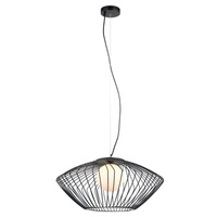 Lampa wisząca ZENO Italux MDM-3844-1 BK