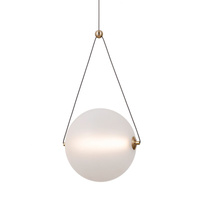 Lampa wisząca RASTIA LED 25cm Italux PND-34361-L-HBR-OPAL