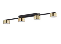 Lampa sufitowa DALLAS GOLD/BLACK TK Lighting 6095
