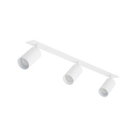 Biała potrójna listwa podtynkowa trzy tuby AMIS WHITE 3XGU10 Tk Lighting 10812
