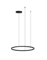 Lampa wisząca czarna HALO PENDANT 120 LED AZzardo AZ5343 sterowana pilotem