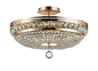 Lampa sufitowa kryształowa OTTILIA 43cm Maytoni DIA700-CL-06-G